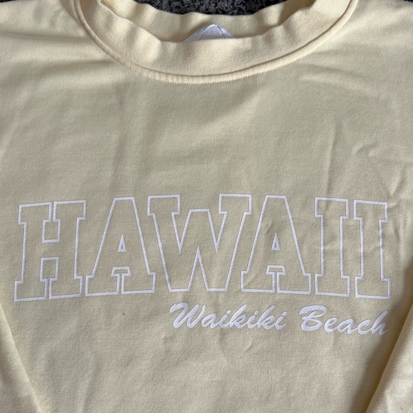 Waikiki beach, Hawaii Crewneck - Picture 2 of 3